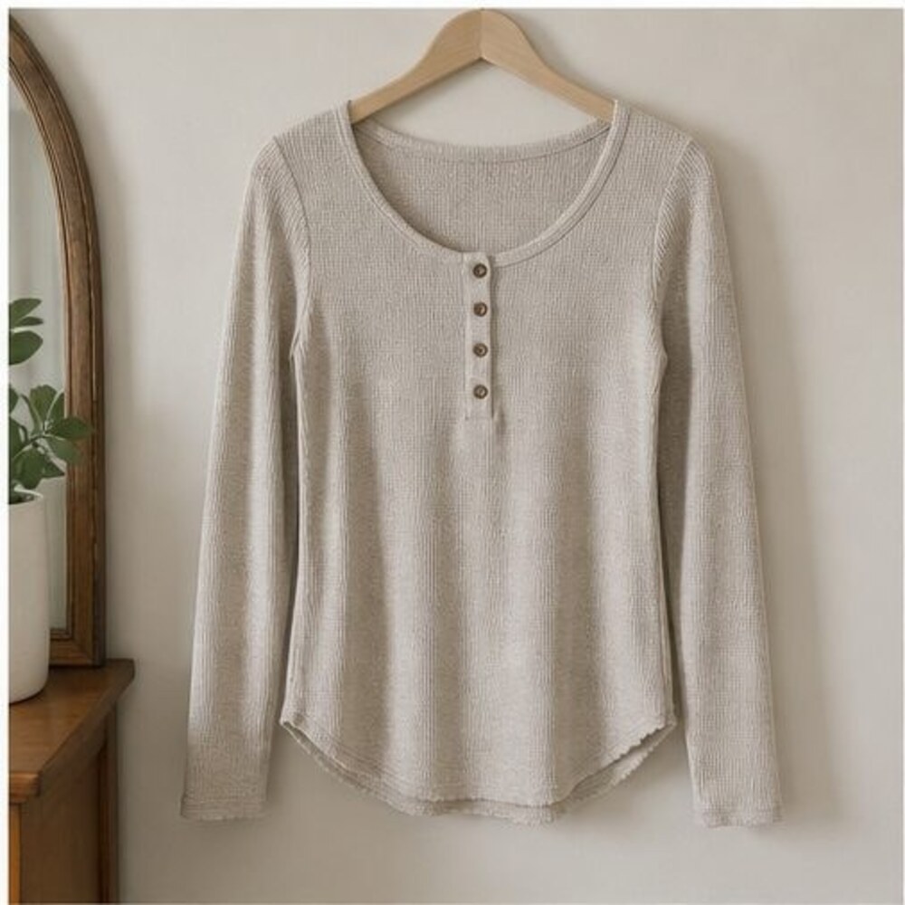 Charcoal Tunic Blouse